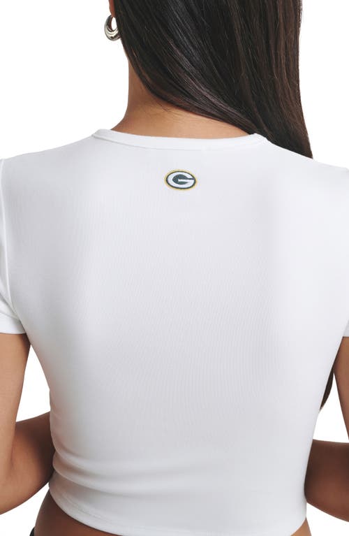 Off Season Nfl Team Appliqué Baby Tee In White