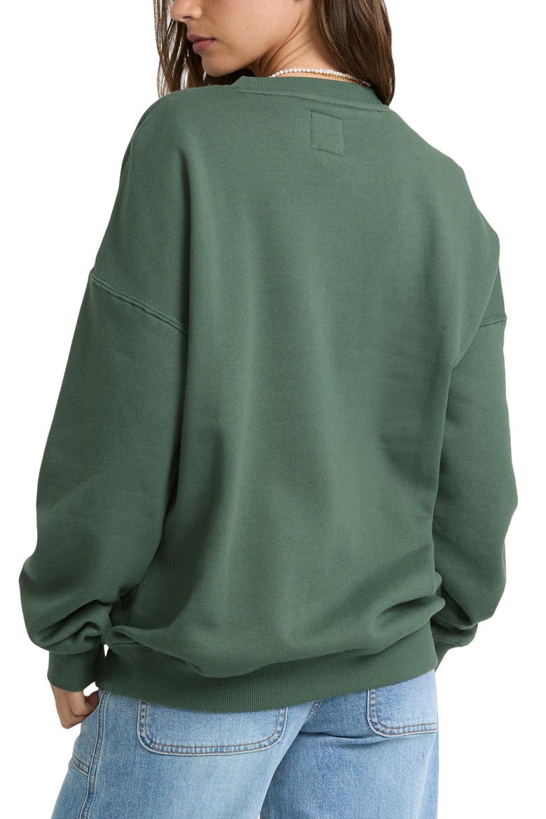 Warm Memories Graphic Sweatshirt, Alternate, color, RAIN FOREST