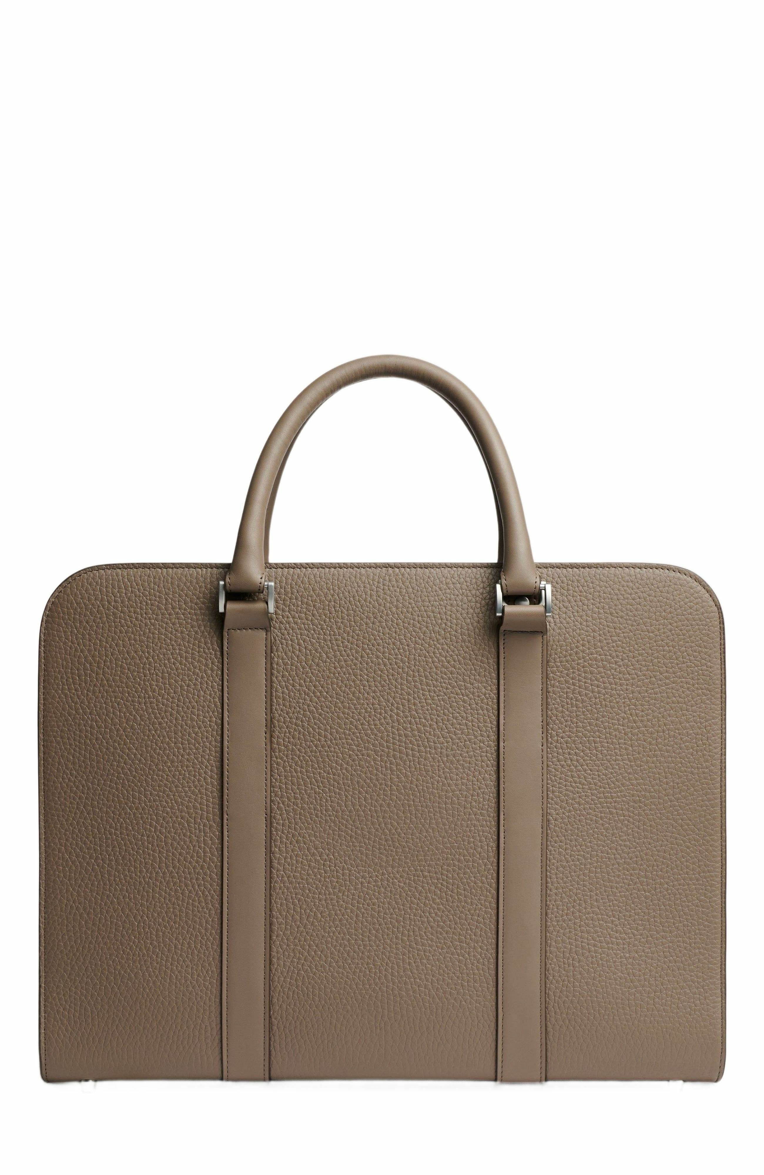 Carl Friedrik Palissy Briefcase, Alternate, color, Taupe