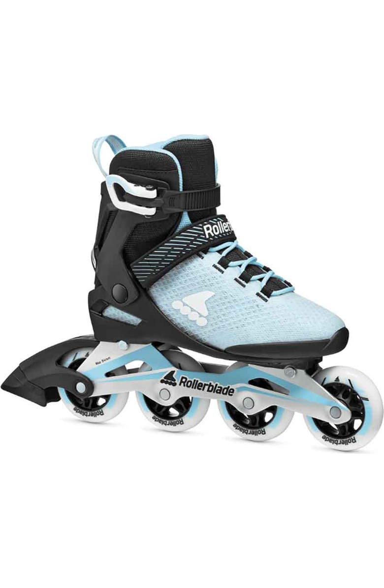 Rollerblade Macroblade 80 Womens Inline Skates, Main, color, Powder Blue/Black