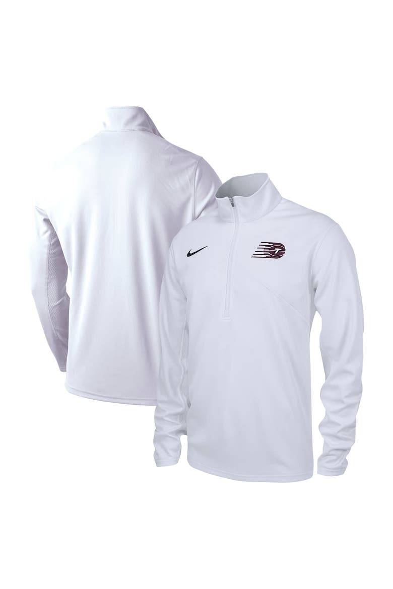 Unisex Nike  White Toronto Tempo Performance Quarter-Zip Jacket, Alternate, color, White