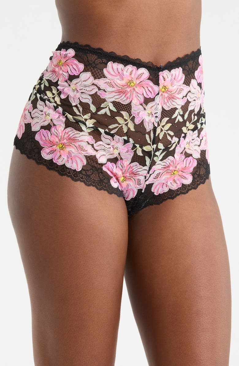 KILO BRAVA High Waist Hipster Panties, Alternate, color, Printed Primrose