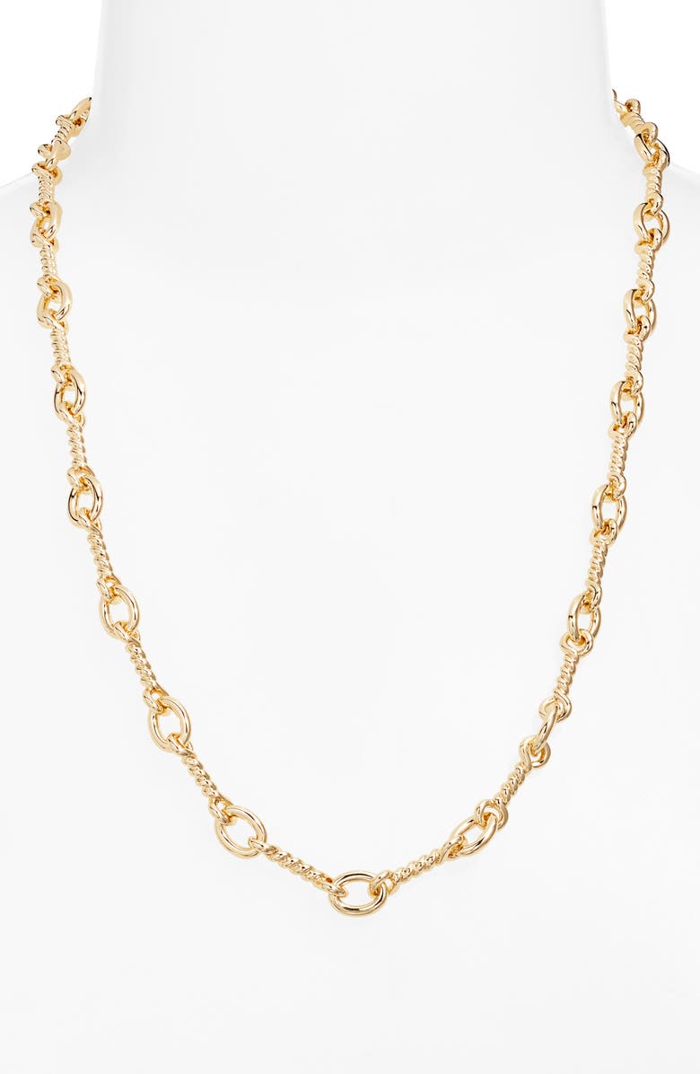 Nordstrom Twisted Figaro Chain Necklace, Alternate, color,