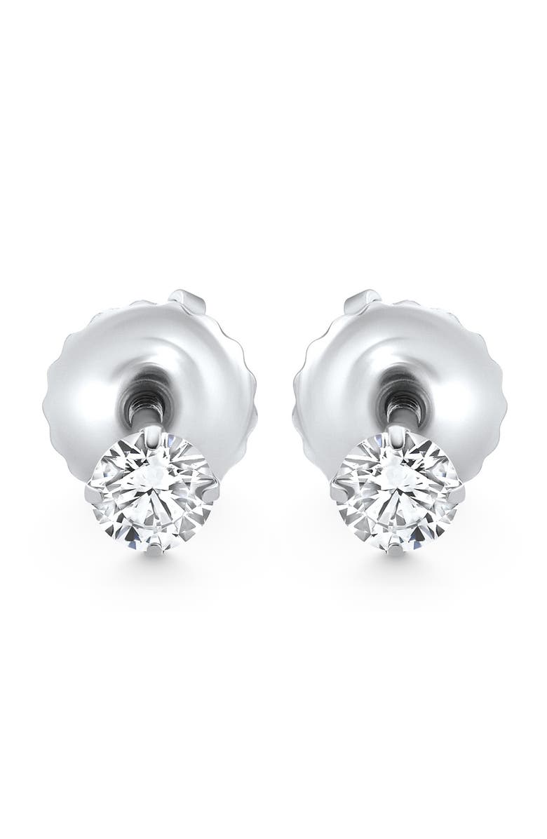 Bliss Diamond 1/4 Ct Diamond Screw Back Studs 14k Gold Lab Grown Eco Friendly, Alternate, color, 