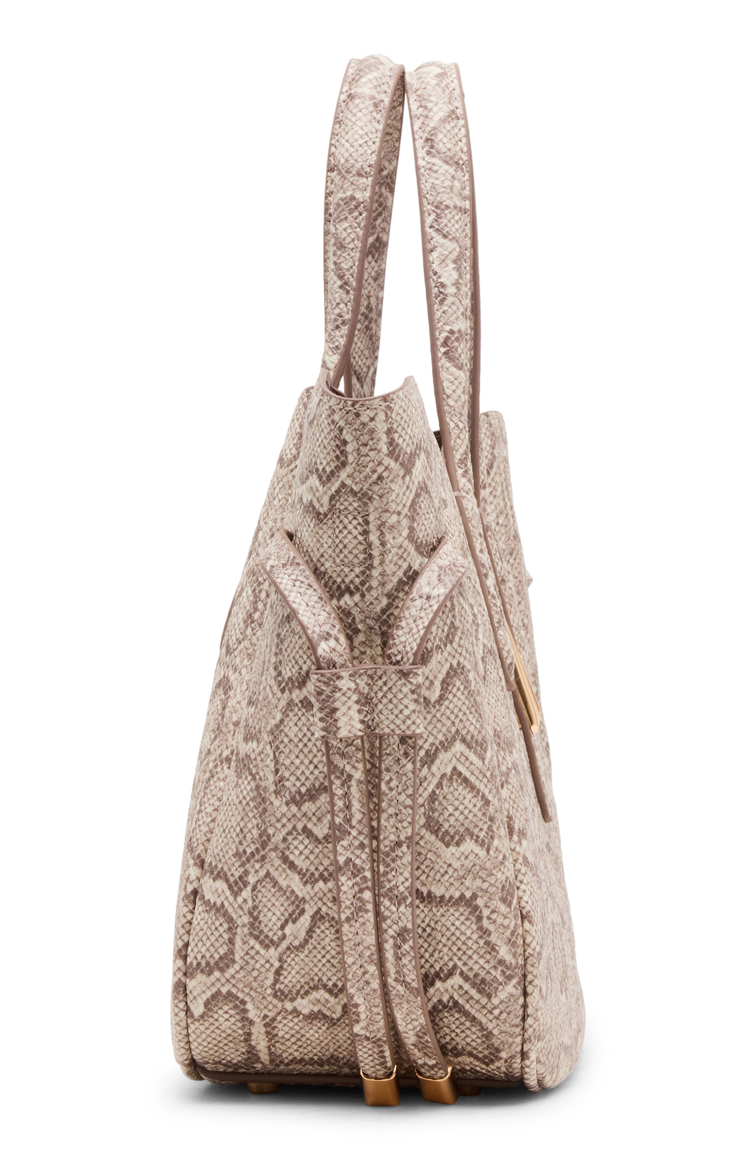 Anne Klein Small Tote, Alternate, color, Mink