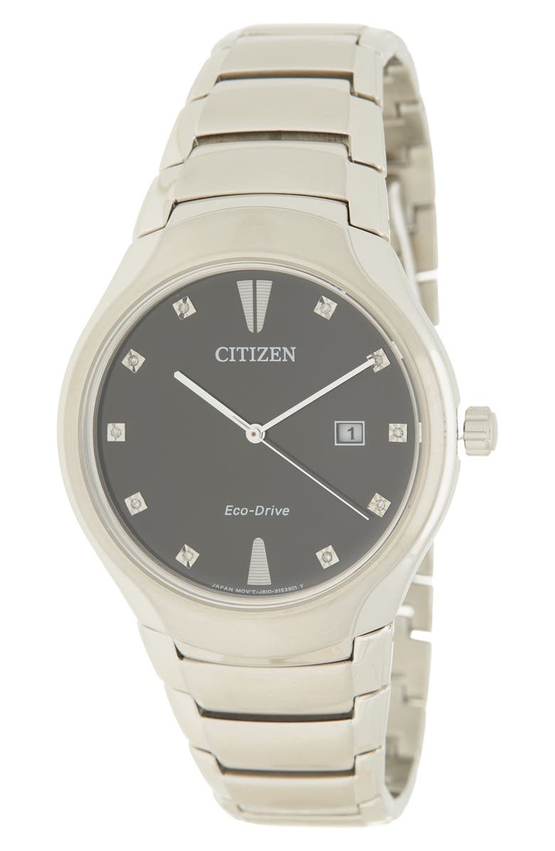 Citizen Paradigm Black Diamond Watch, Main, color,