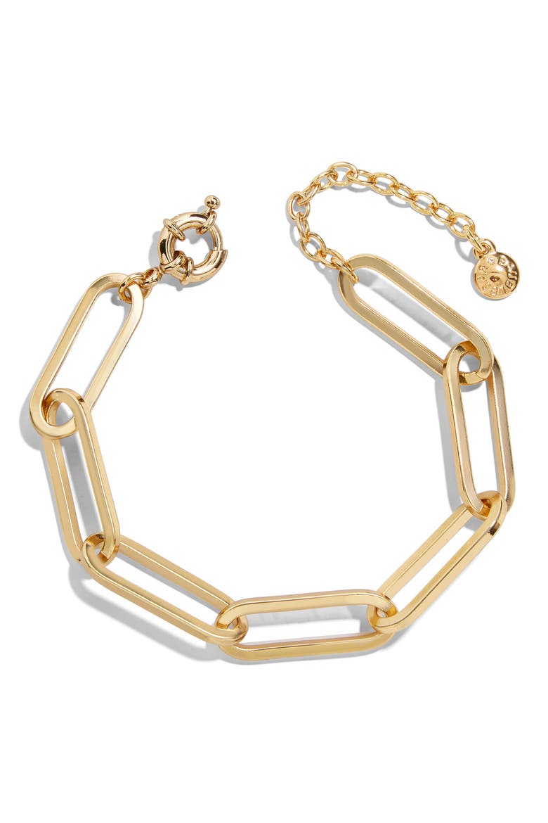 Hera Link Bracelet, Main, color, GOLD
