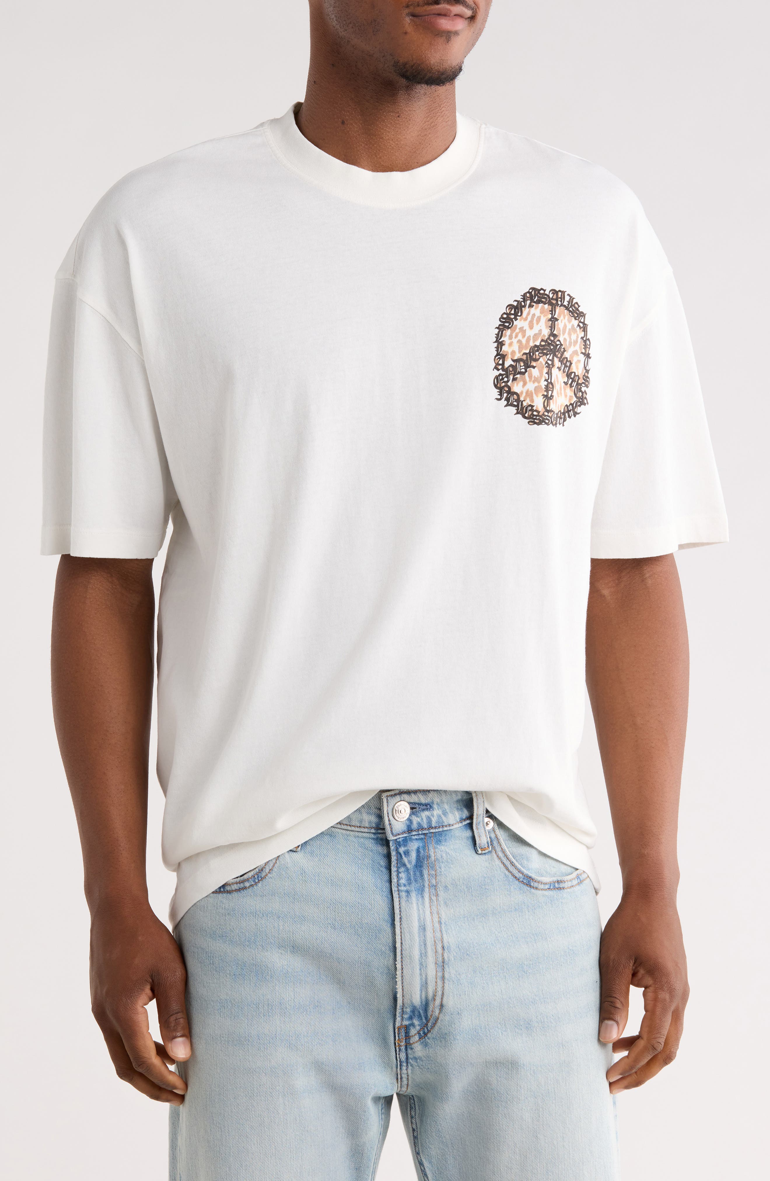 AllSaints Incessant Organic Cotton Graphic T-Shirt