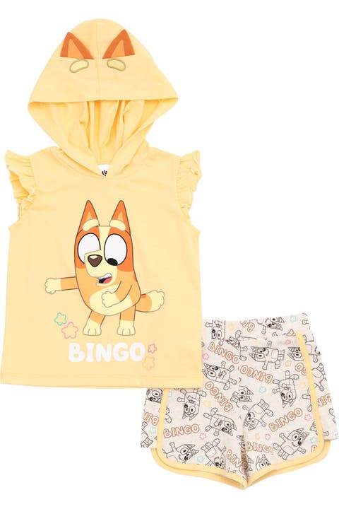 2-Piece Hooded Tank and Shorts Set