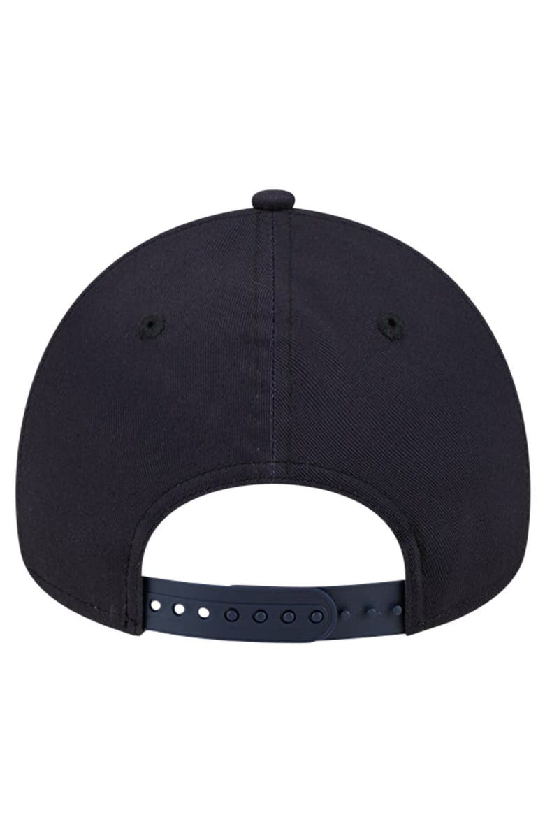 New Era Men's New Era Navy Seattle Mariners Team Color A-Frame 9FORTY Adjustable Hat, Alternate, color, 
