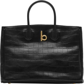 【関税&送料込】Burberry Ll S Rocking Horse Tote Lgl Burberry Rocking Horse Large Leather Tote Bag | Neiman Marcus