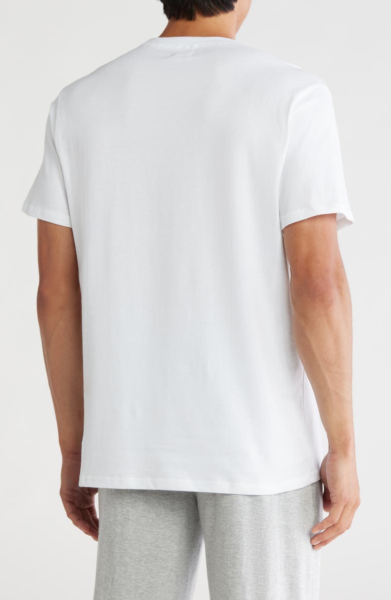 NORDSTROM RACK Sleep Basics Lounge T-Shirt, Alternate, color, White