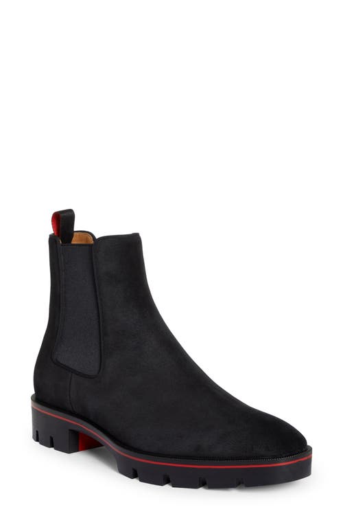 Christian Louboutin Alpinsol Chelsea Boot in Bk01-Black 
