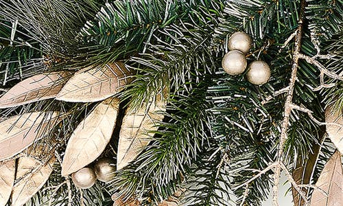 Mackenzie-childs Mackenzie Childs Holiday Glam Urn Wreath In Green