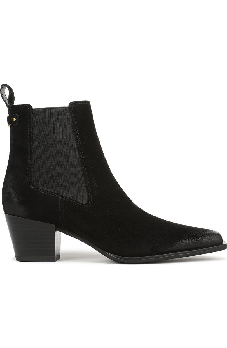 Sam Edelman Ashtyn Chelsea Boot, Alternate, color, Black Suede