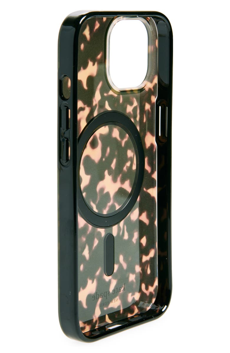 Kate Spade New York tortoise iphone 13, 14, 15 case, Alternate, color, 