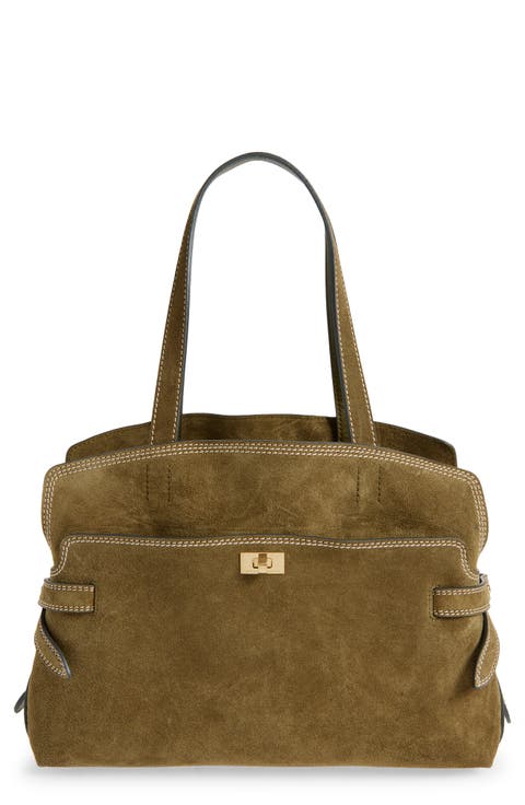 Wilson Suede Tote