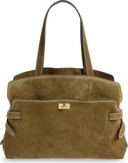 Anya Hindmarch Wilson Suede Tote