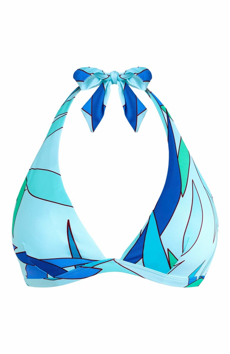 Vilebrequin Women's Madrague Halter Bikini Top, Alternate, color, Thalassa