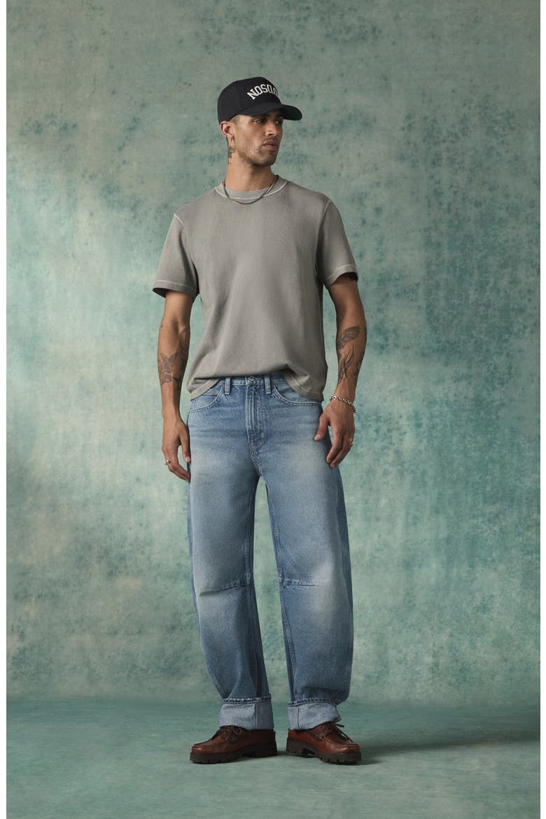 Horseshoe Leg Jeans, Alternate, color, CHINO