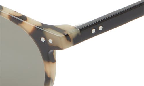 Eyebobs Case Closed 48mm Round Reading Glasses In Black White Tortoise