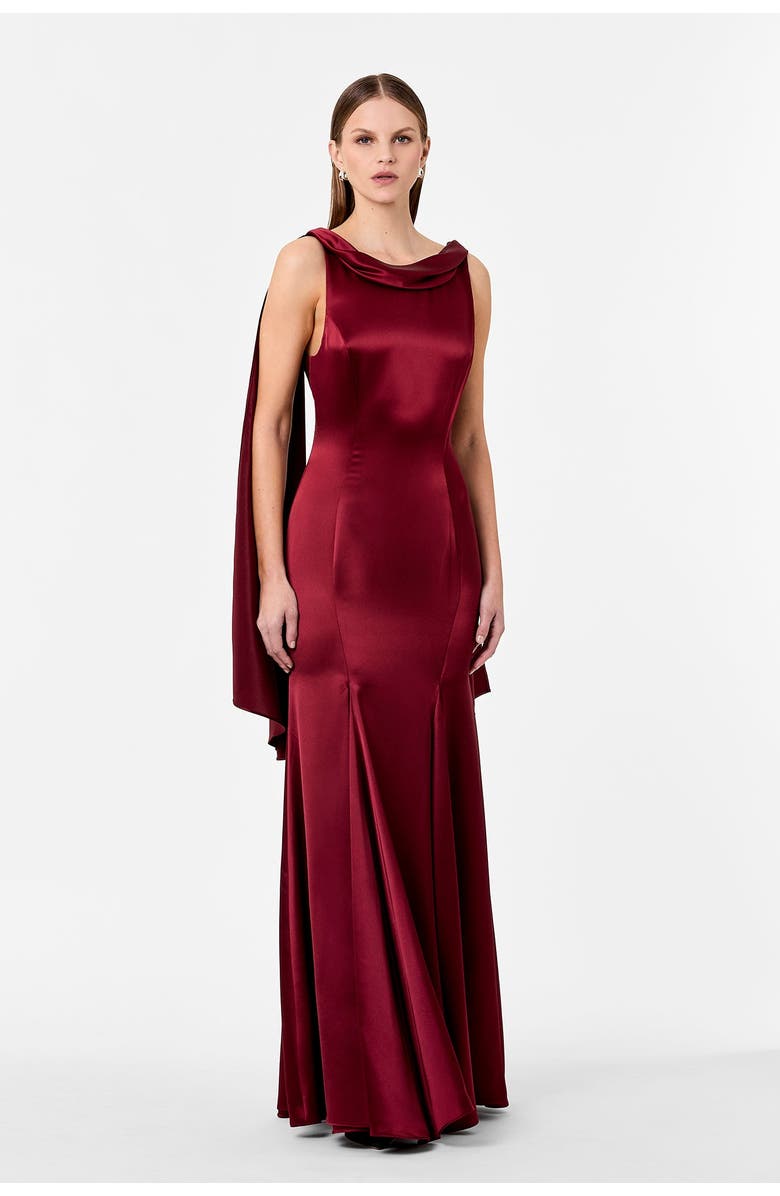 NICHOLAS Nicolette Dress, Alternate, color, Plum