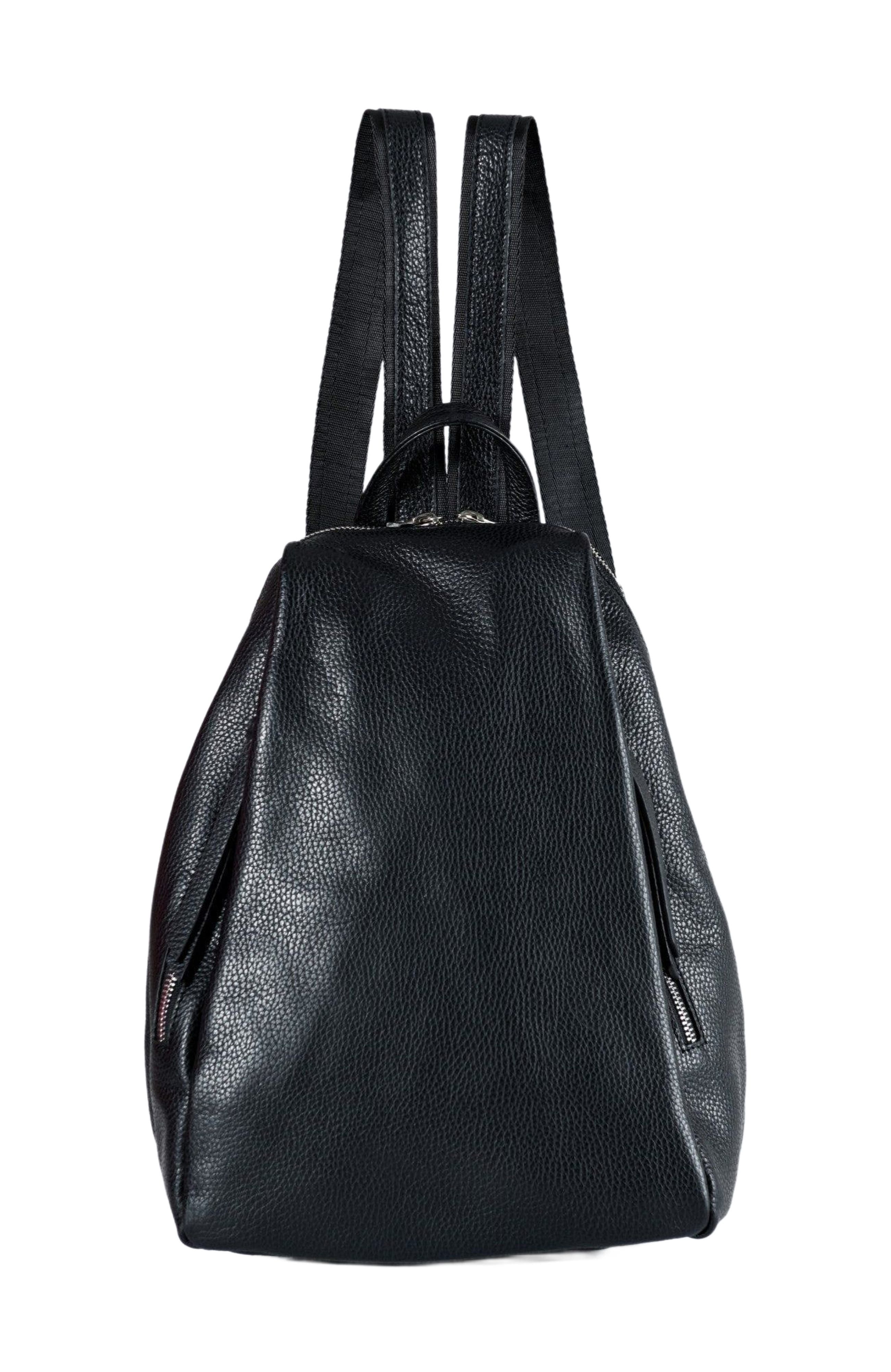 Forever & Always Shoes Alessia Leather Backpack Bag, Main, color, 