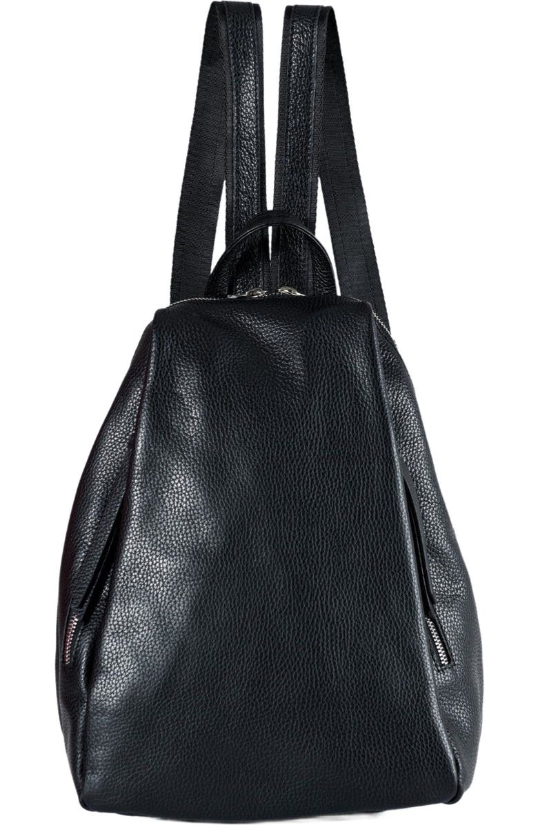 Forever & Always Shoes Alessia Leather Backpack Bag, Main, color,