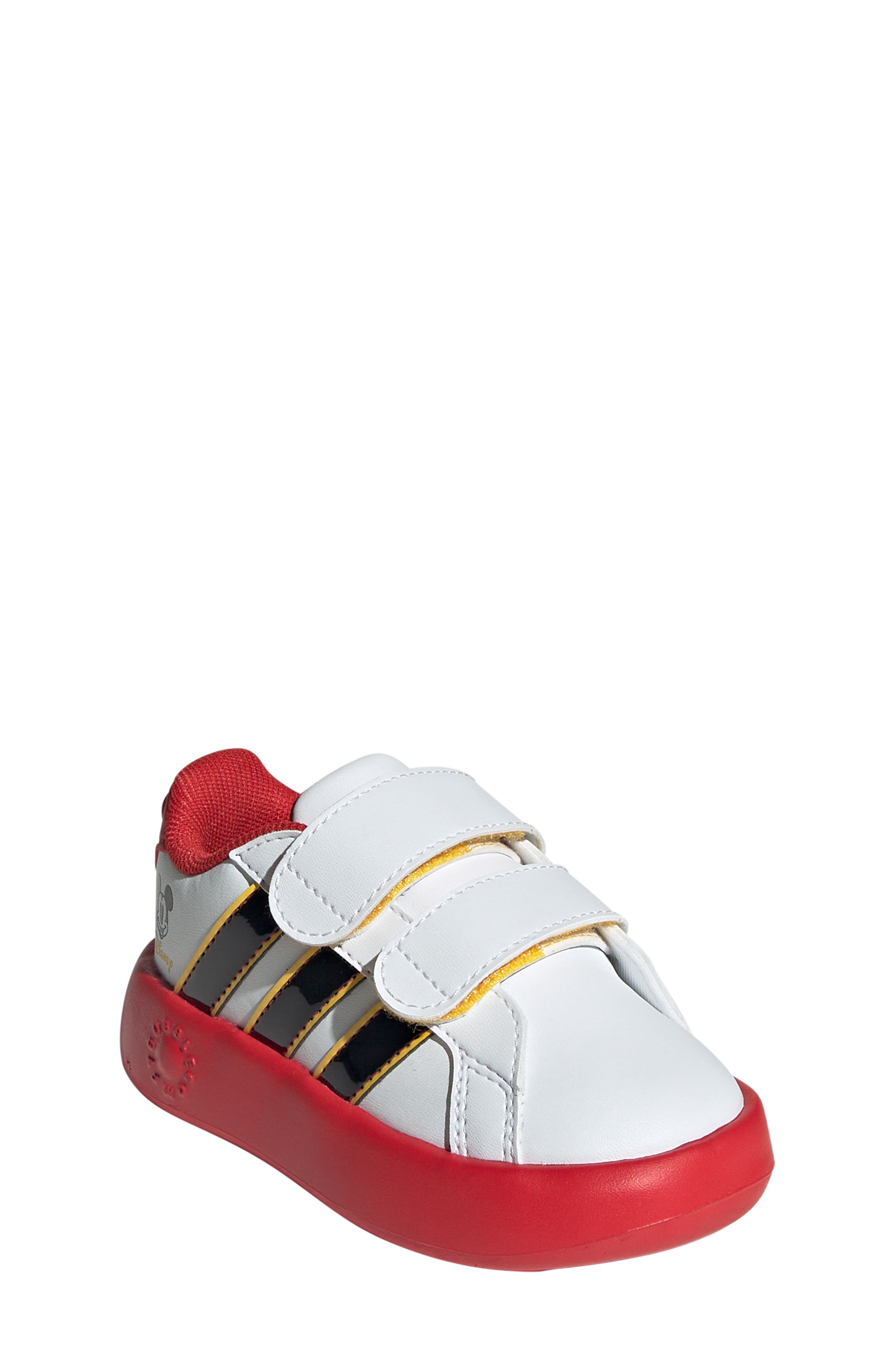 adidas Kids' Grand Court Mickey Mouse Sneaker