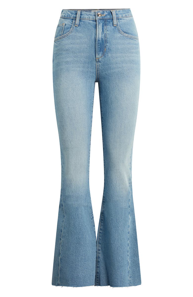 Favorite Daughter The Valentina Super High Waist Flare Jeans, Alternate, color, Tulum