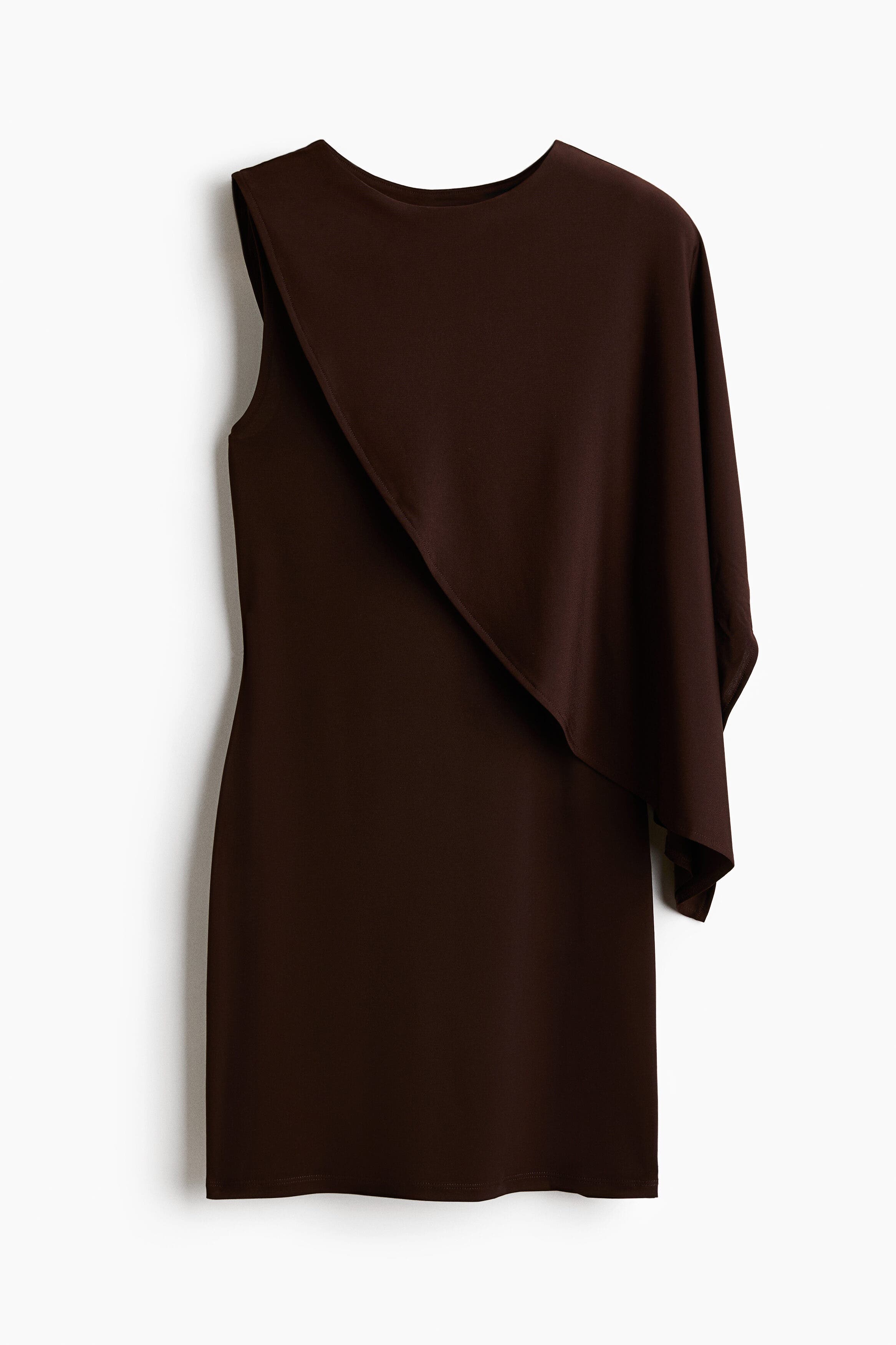 Cape-detail Mini Dress - image 3