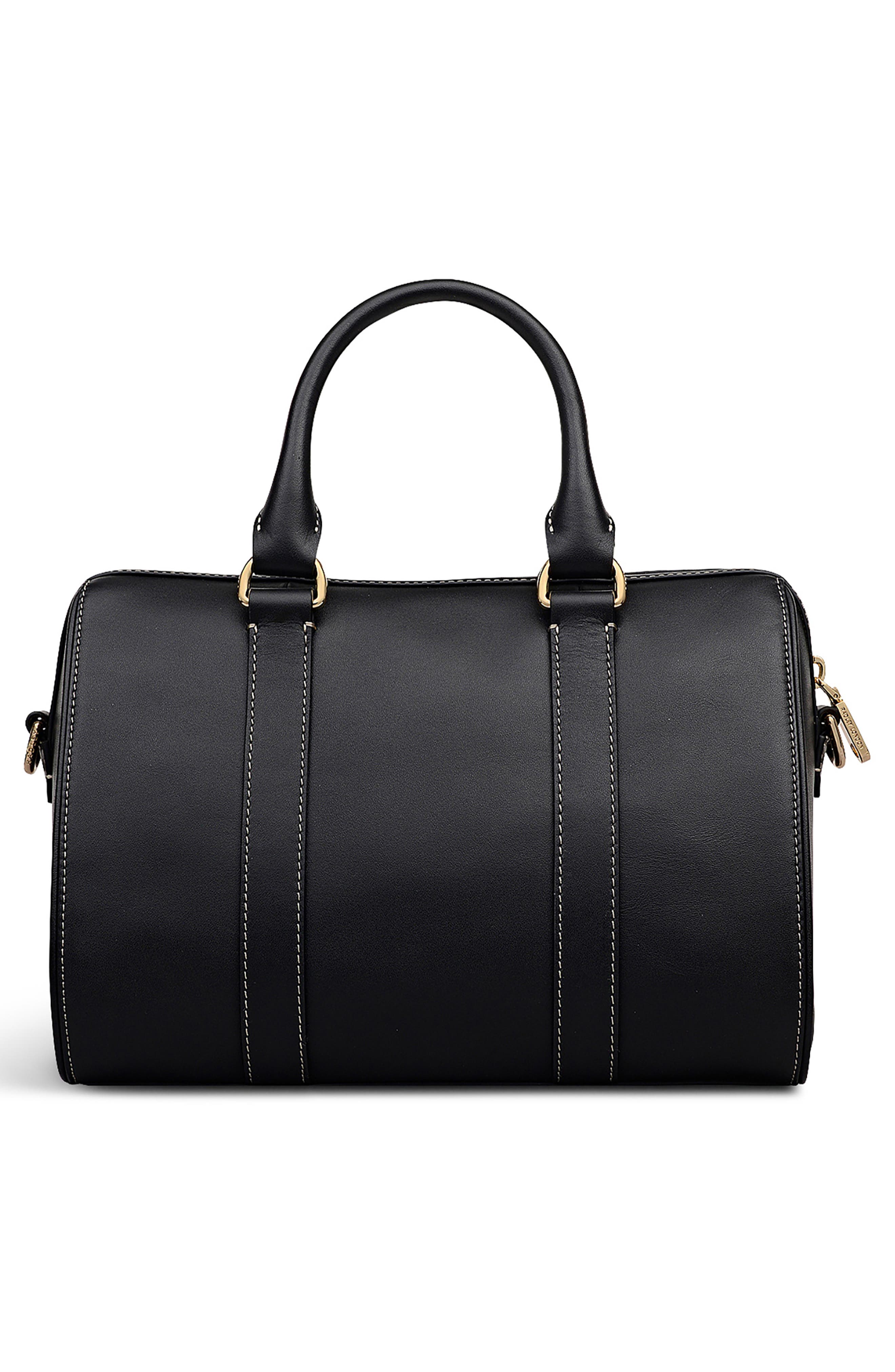 Radley Noble Alley Zip Top Handle Bag, Alternate, color, Black