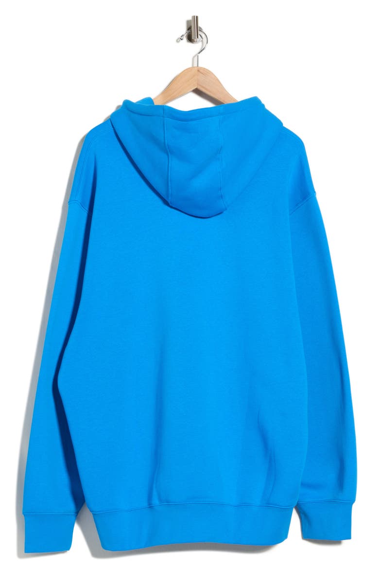 Club Fleece Pullover Hoodie, Alternate, color, 435 LTPHBL/WHITE
