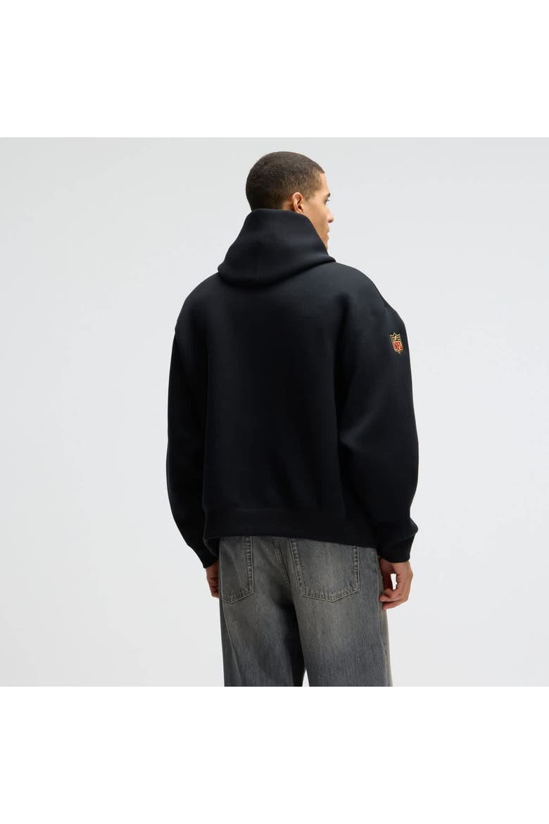 Men's Nike Black San Francisco 49ers 2025 Rivalries Collection Oversized Tech Fleece Hoodie, Alternate, color, Black