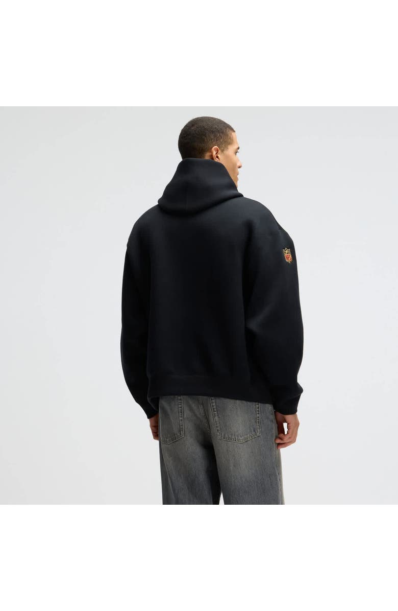 Nike Men's Nike Black San Francisco 49ers 2025 Rivalries Collection Oversized Tech Fleece Hoodie, Alternate, color, Black