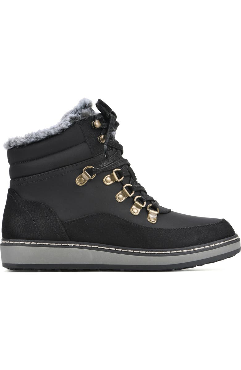 White Mountain Footwear Tamasha Faux Fur Hiking Boot, Alternate, color,