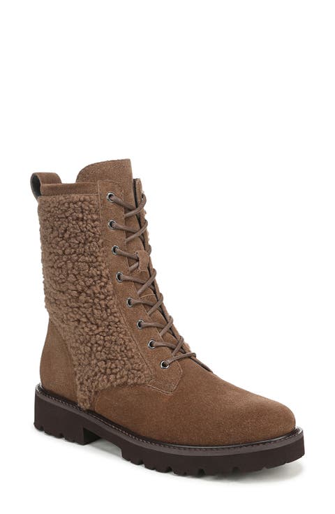 Safira Boot with Faux Shearling Trim