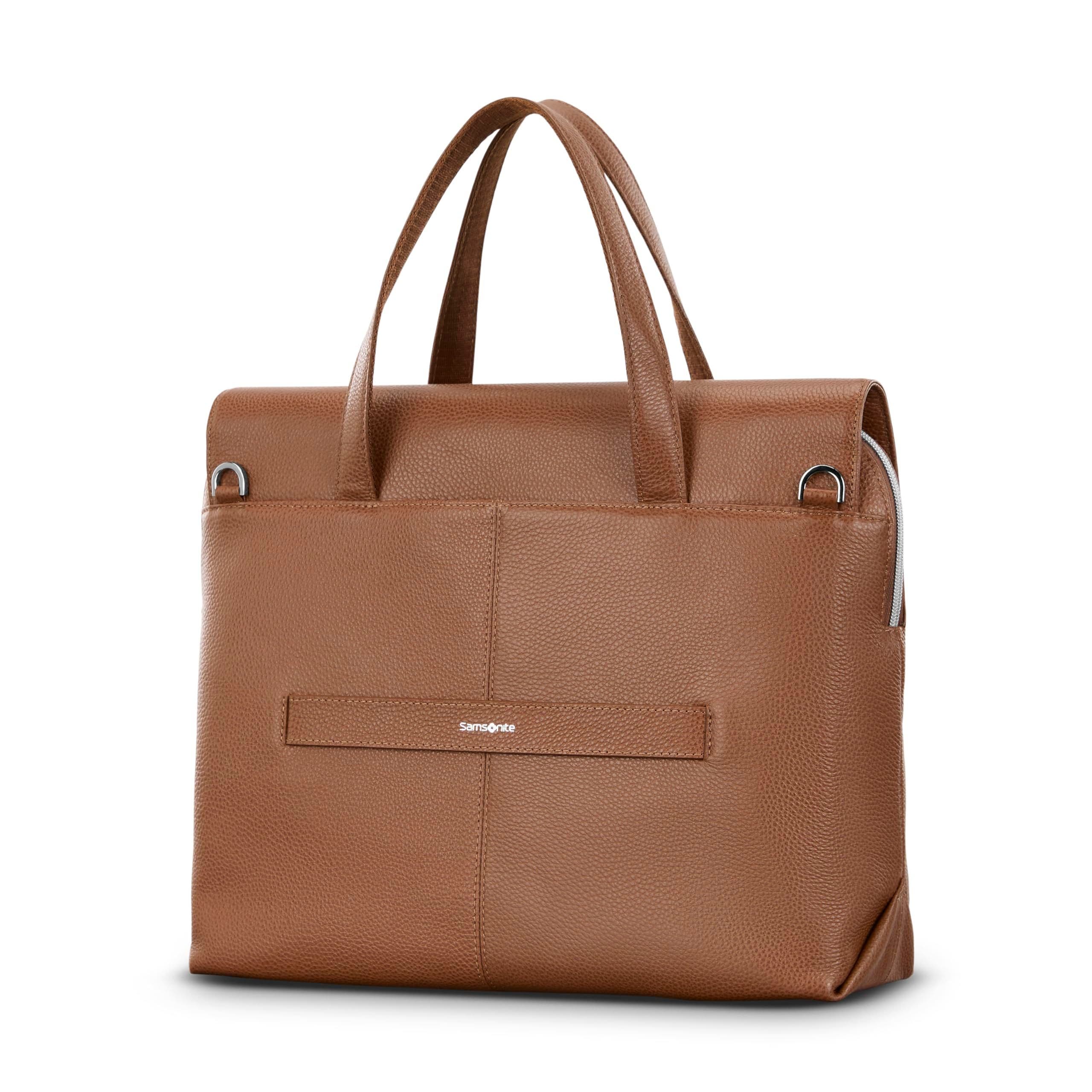 Mobile Solution 2 Convertible Leather Briefcase, Alternate, color, Cognac