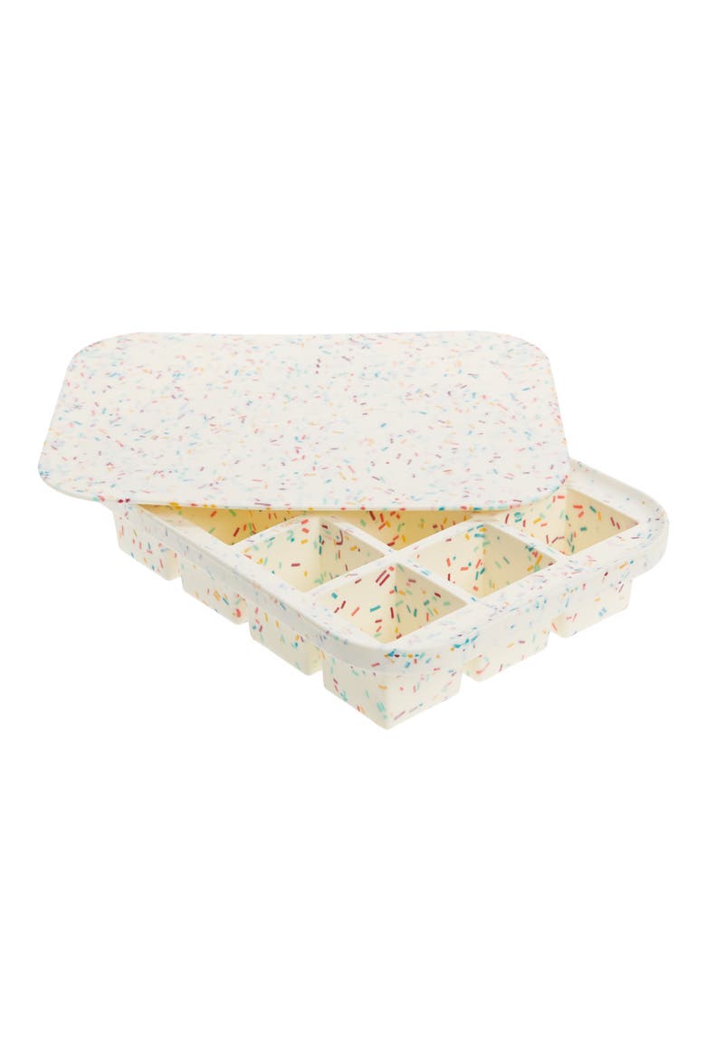 Package Free x W&P Design Everyday Ice Cube Tray, Main, color, WHITE SPECKLED