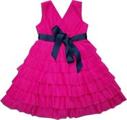 JOE-ELLA Kids' Tiered Formal Dress