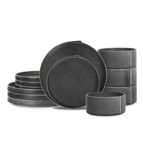 Bao Stoneware 12-Piece Dinnerware Set