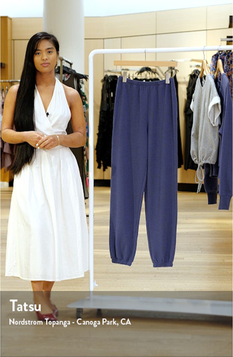 Sundown Cotton Blend Joggers, sales video thumbnail