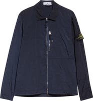Stone Island Zip Front Shirt