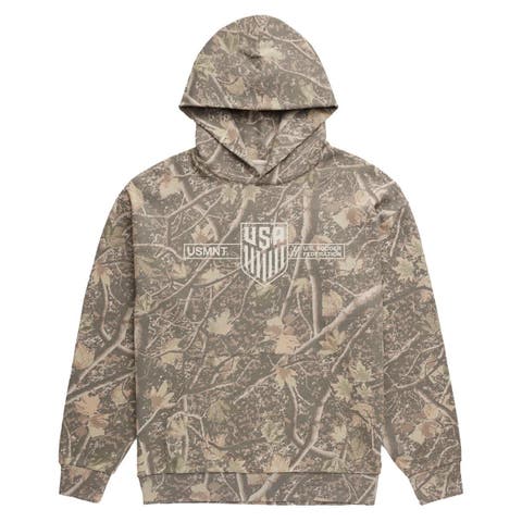 Unisex Uscape Apparel Camo USMNT Back Bay Hoodie