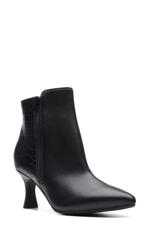 Kataleyna Glow Kitten Heel Bootie (Women)