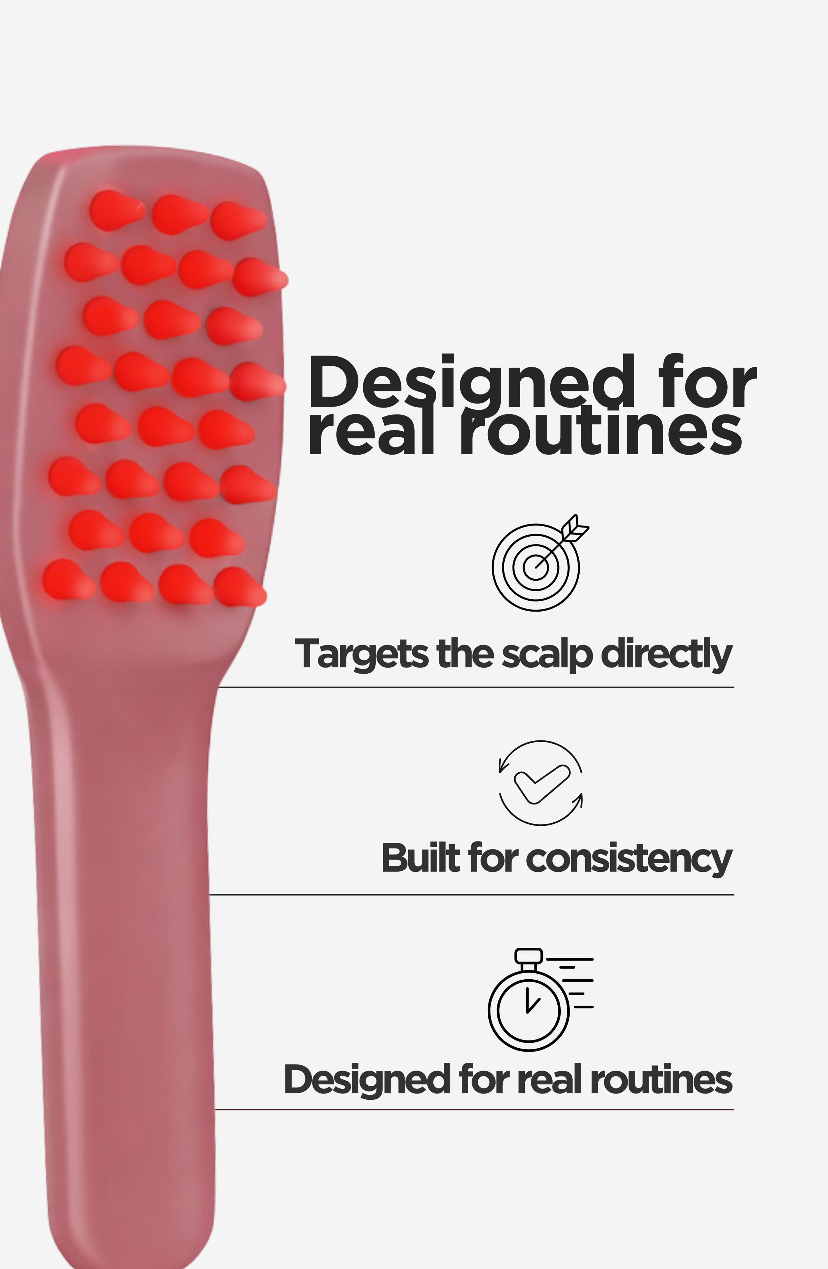 SOLARIS LABORATORIES NY LED Hair & Scalp Brush (Women) | Nordstrom