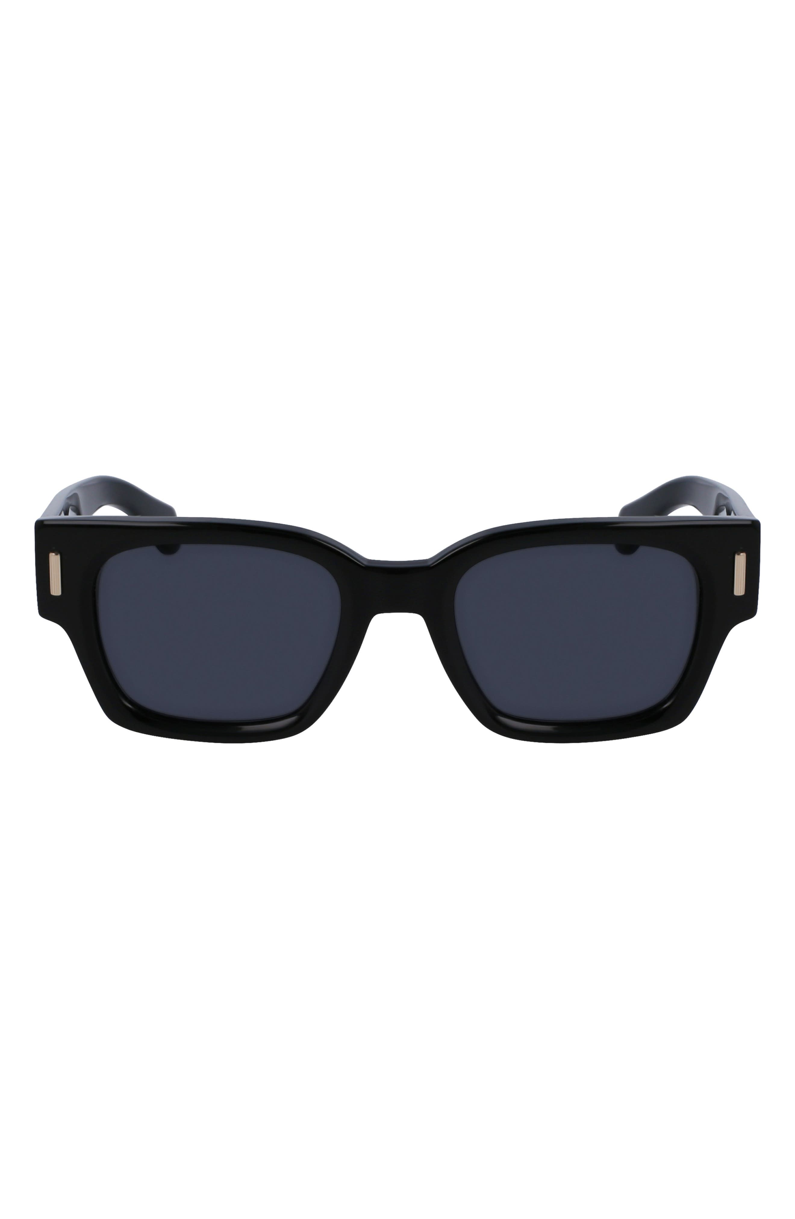 FERRAGAMO Rivets 52mm Square Sunglasses
