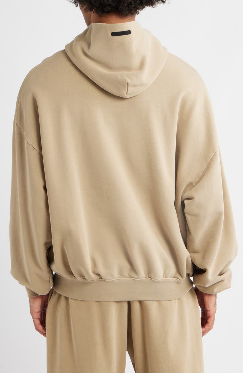 Fear of God Essentials '90s Fit Training Logo Hoodie, Alternate, color, Faded Dune