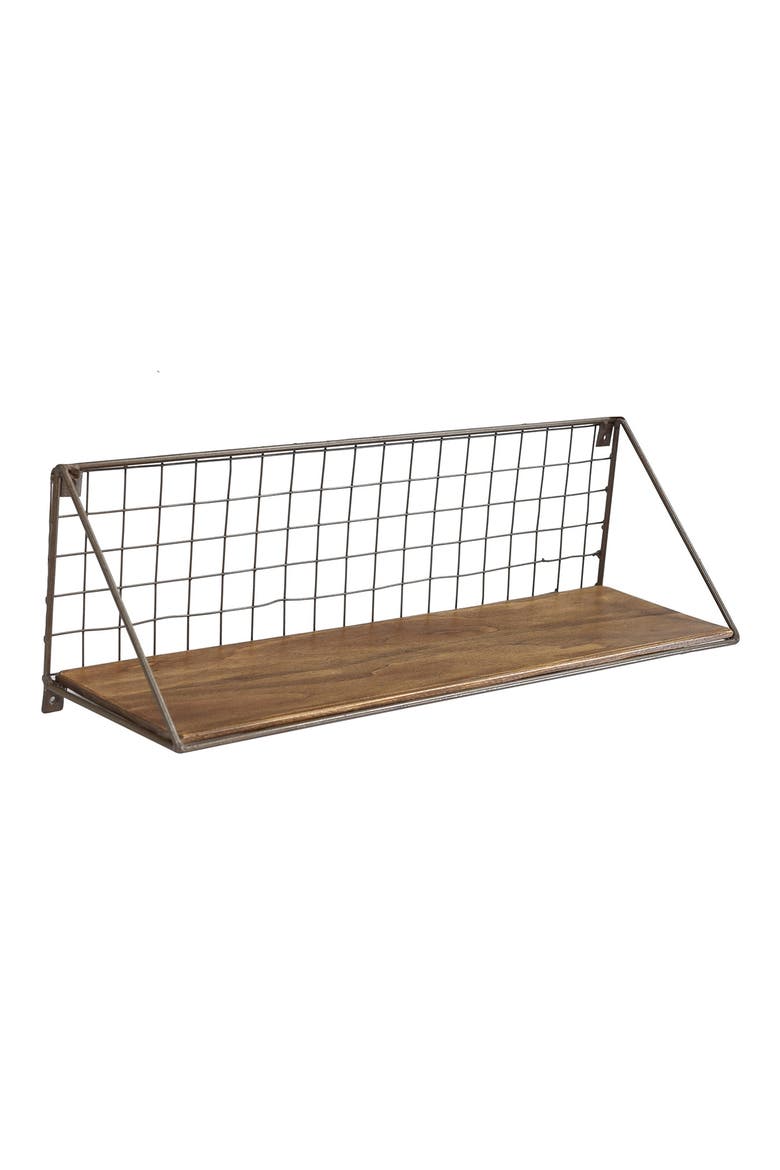 Kinsey Long Wall Shelf, Alternate, color, NATURAL