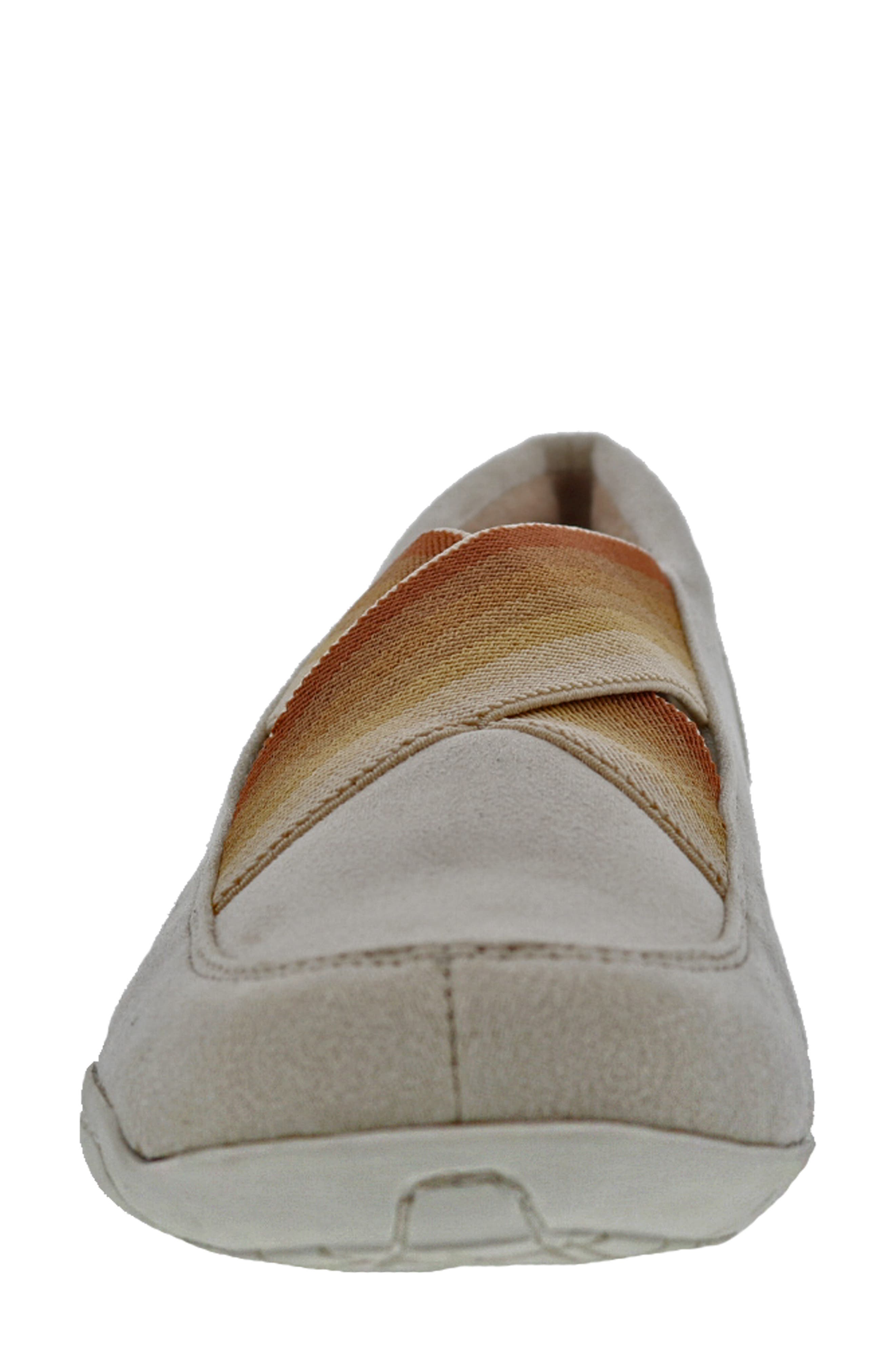 Ros Hommerson Clever Loafer, Alternate, color, Beige Textile Combo